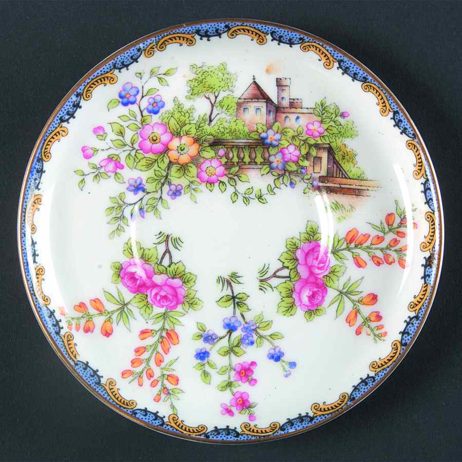Wilton (Smooth) Saucer for Demitasse Cup by John  Aynsley & Sons-1