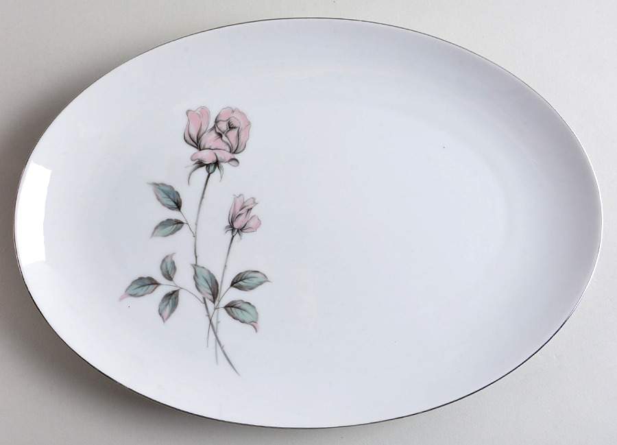 Barclay 14" Oval Serving Platter by Arlen-1