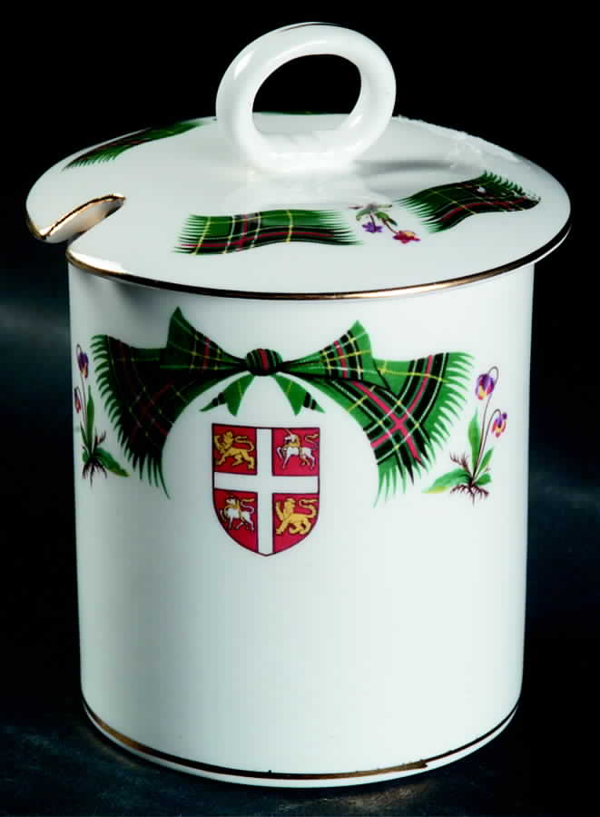 Newfoundland Tartan Jam/Jelly & Lid by Adderley-1