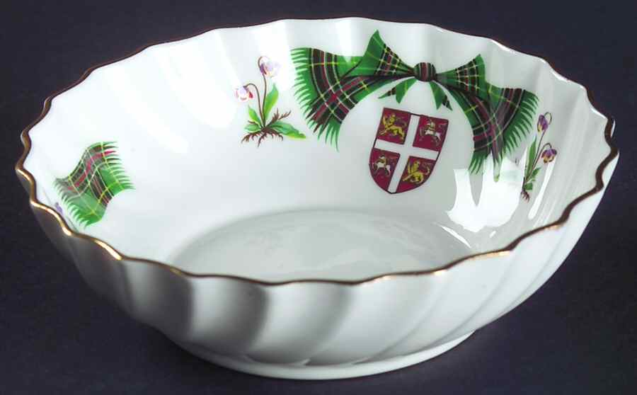 Newfoundland Tartan Nut Dish by Adderley-1