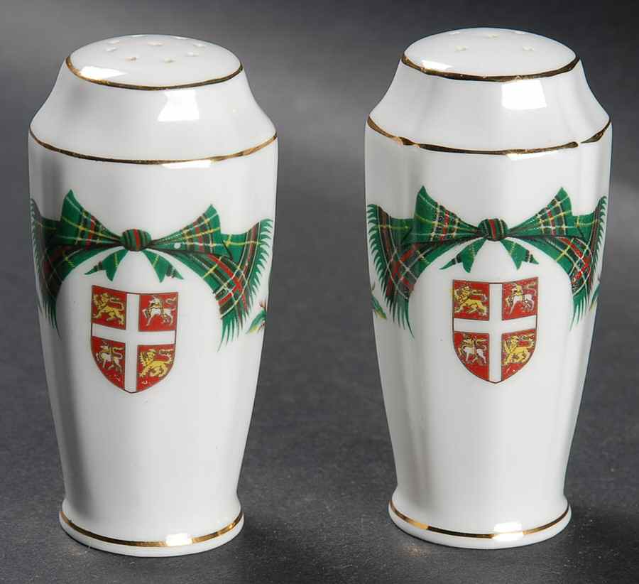 Newfoundland Tartan Salt & Pepper Set by Adderley-1