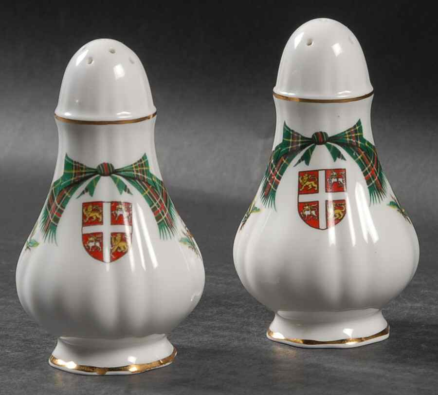 Newfoundland Tartan Salt & Pepper Set by Adderley-1