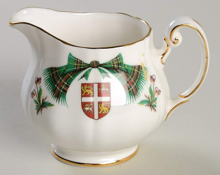 Newfoundland Tartan Mini Creamer by Adderley-1