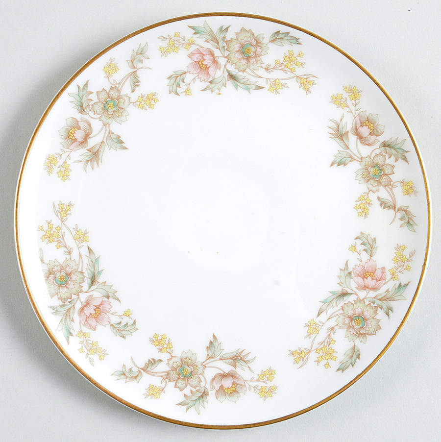 Golden Elegance Bread & Butter Plate by Aladdin-1