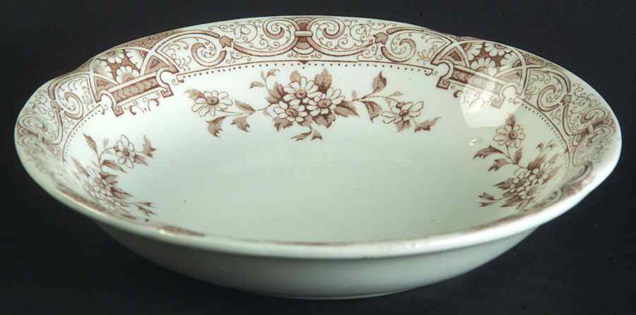 Elite Brown Fruit/Dessert (Sauce) Bowl by Henry Alcock-1