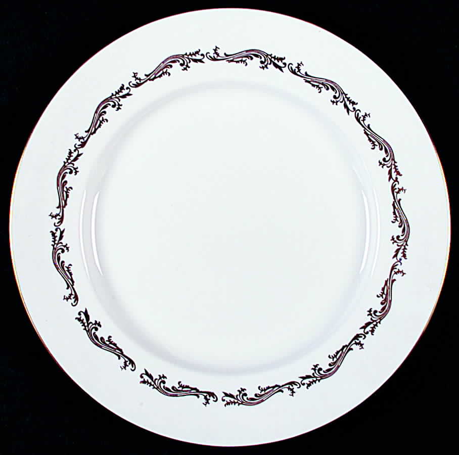 Gold Romance Dinner Plate by John  Aynsley & Sons-1