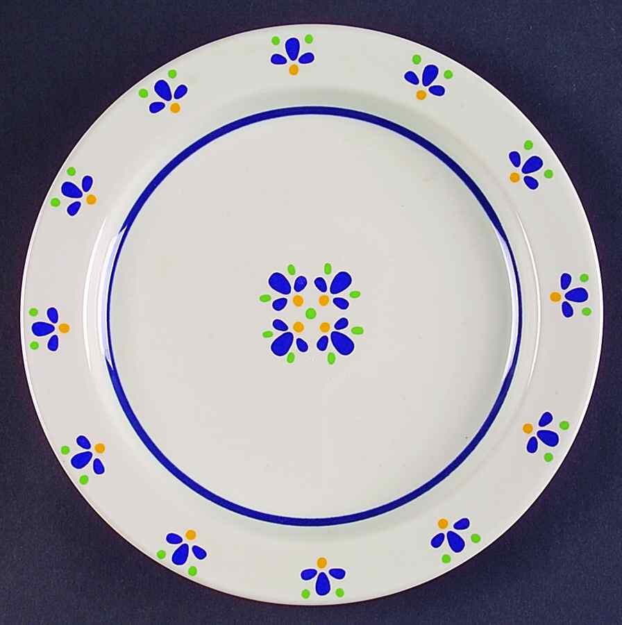 Fresh Flowers Salad Plate by Avon-1
