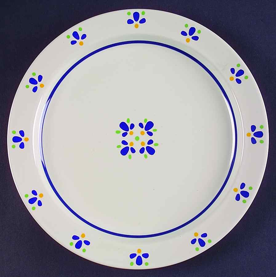Fresh Flowers Dinner Plate by Avon-1