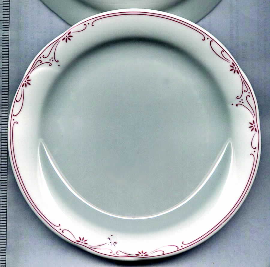 Floralis Red Bread & Butter Plate by Arzberg-1