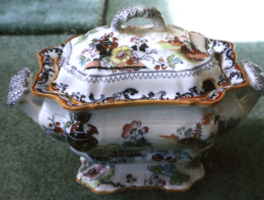 9650 Tureen &  Lid by Ashworth Bros-1