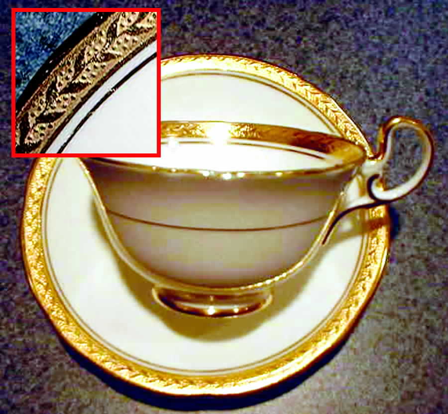 AYN90 Footed Cup & Saucer Set by John  Aynsley & Sons-1