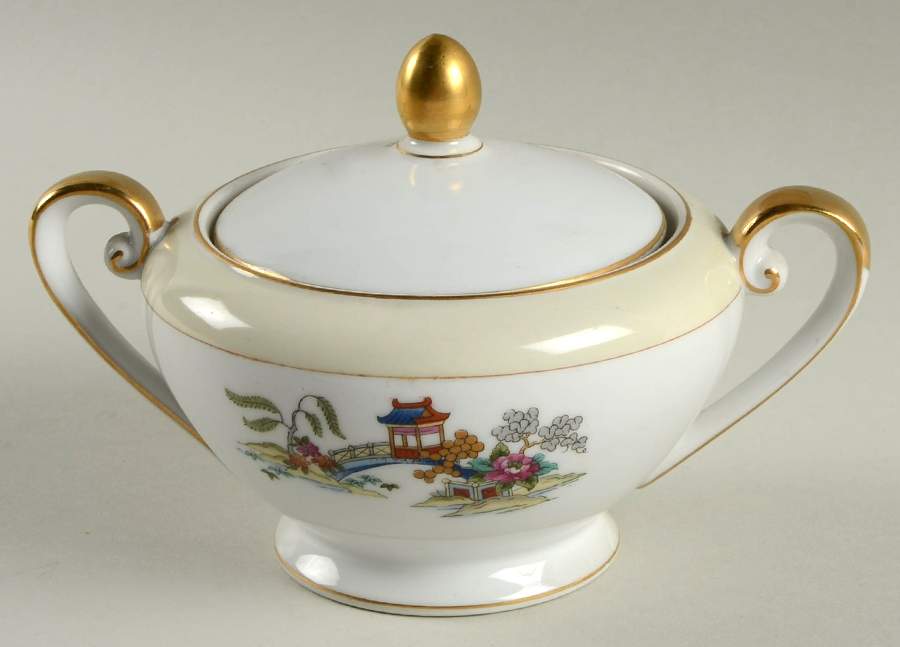 ALB16 Sugar Bowl & Lid by Albion-Japan-1