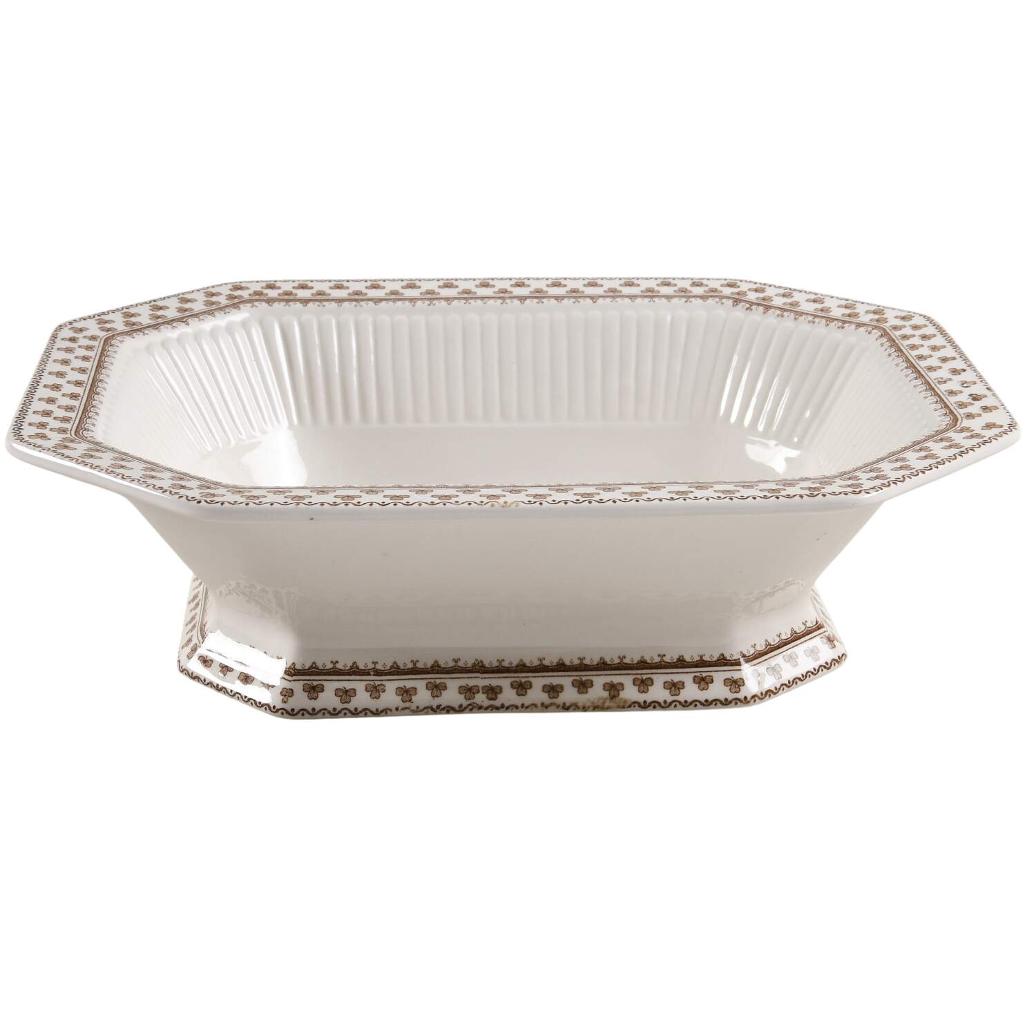 Sharon (William Adams) 10" Oval Vegetable Bowl by Adams China-1