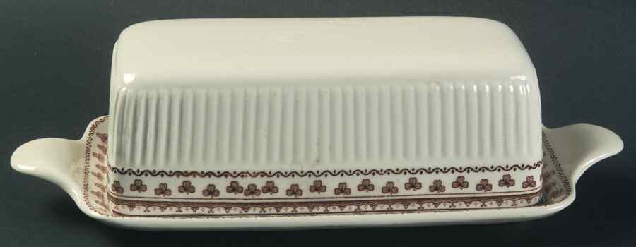 Sharon (William Adams) 1/4 Lb Covered Butter by Adams China-1