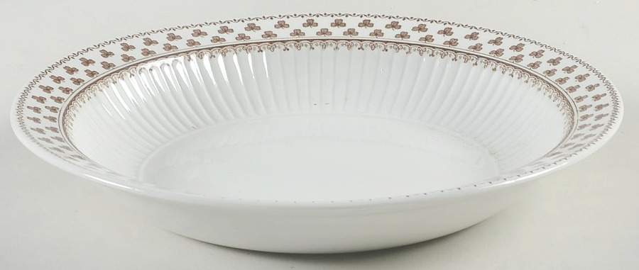 Sharon (William Adams) Rim Soup Bowl by Adams China-1