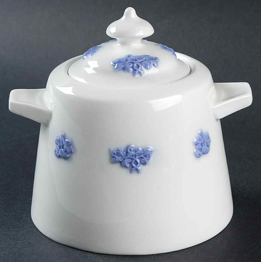 Chelsea (Smooth, No Embossing) Sugar Bowl & Lid by Adderley-1