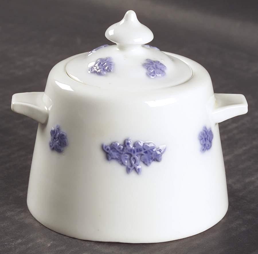 Chelsea (Smooth, No Embossing) Sugar Bowl & Lid by Adderley-1