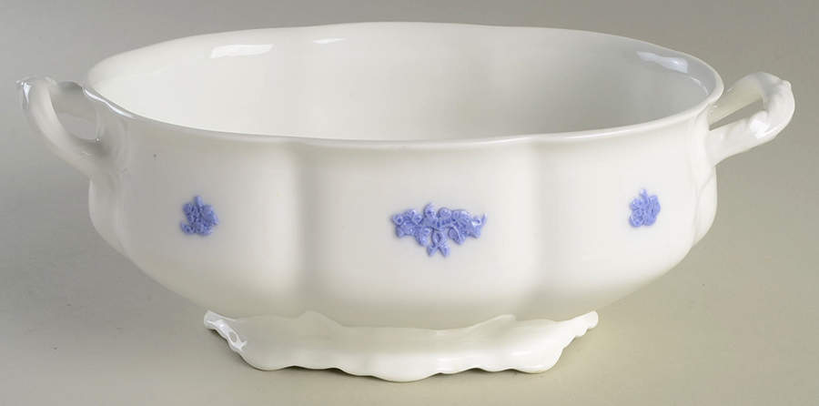 Chelsea (Scalloped, No Embossing) Oval Tureen No Lid by Adderley-1