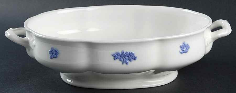 Chelsea (Scalloped, No Embossing) Oval Vegetable No Lid by Adderley-1