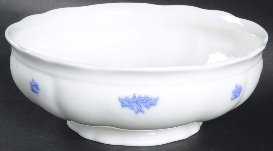 Chelsea (Scalloped, No Embossing) 9" Salad Serving Bowl by Adderley-1