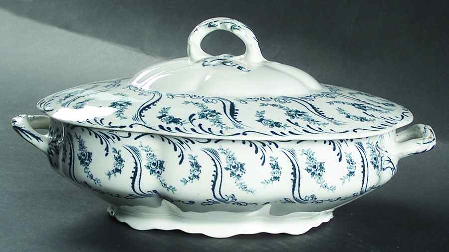 Constance Oval Covered Vegetable by Adderley-1