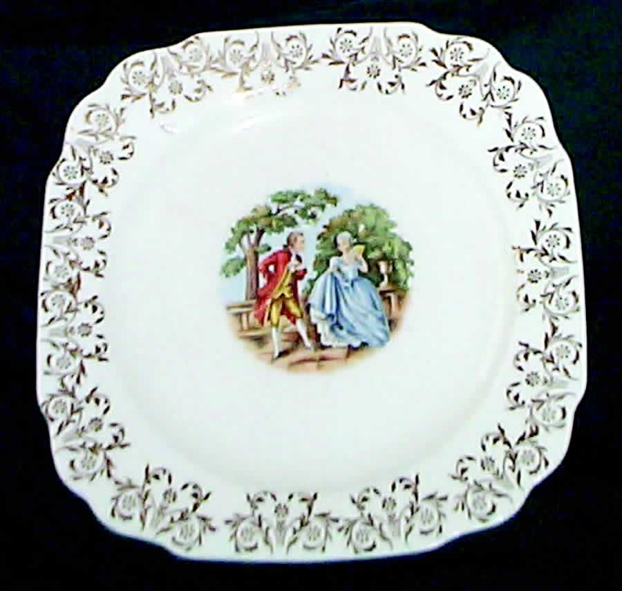 ATS39 Square Salad Plate by Atlas China (NY)-1