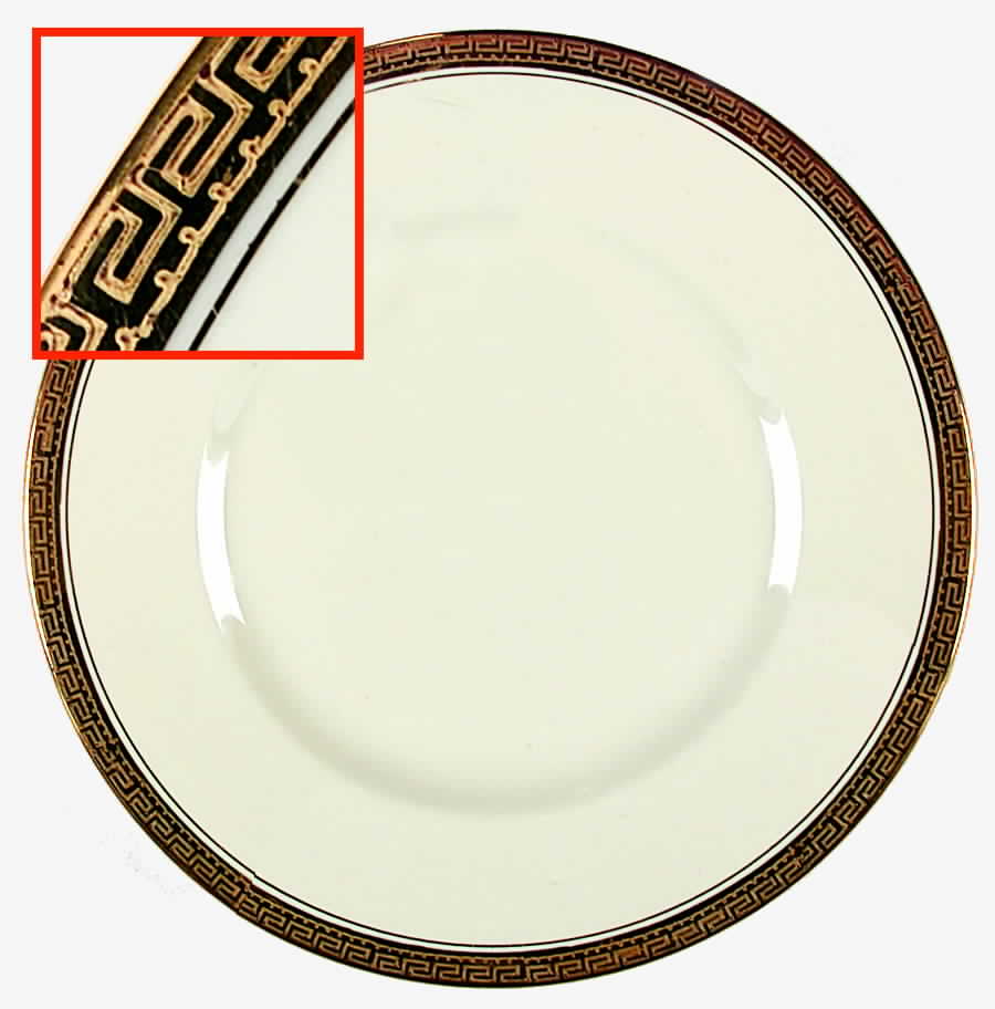 AR6 Dinner Plate by Art China-1