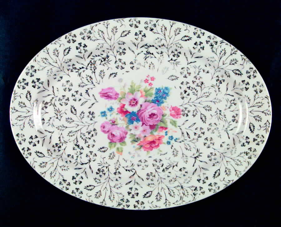 ATA11 12" Oval Serving Platter by Atlas China Co-1