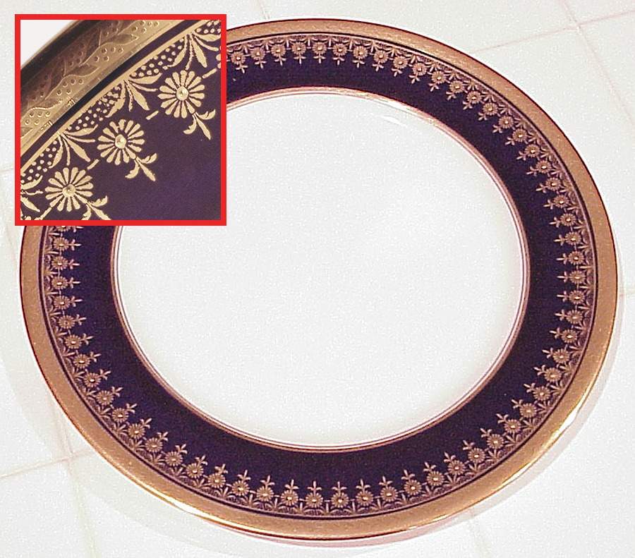 Wilton Dinner Plate by John  Aynsley & Sons-1