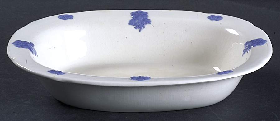 ADA36 (Scalloped) 9" Oval Vegetable Bowl by Adams China-1