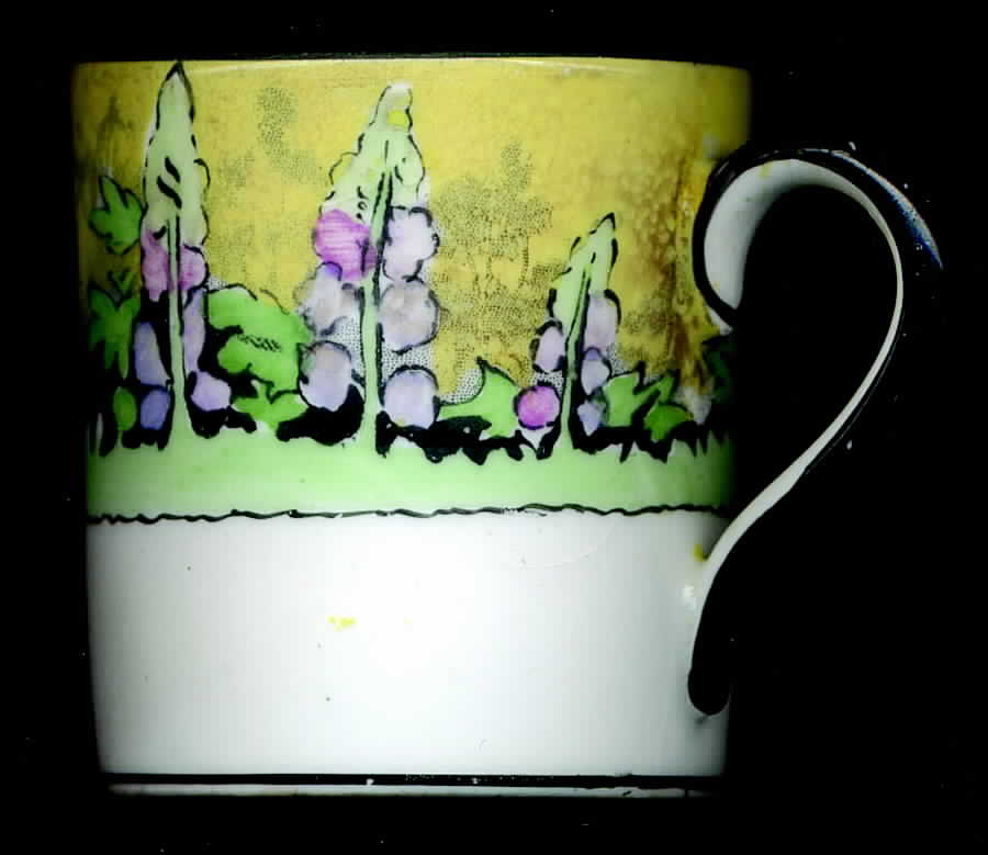 Alton (Yellow Edge) Flat Cup by Adderley-1