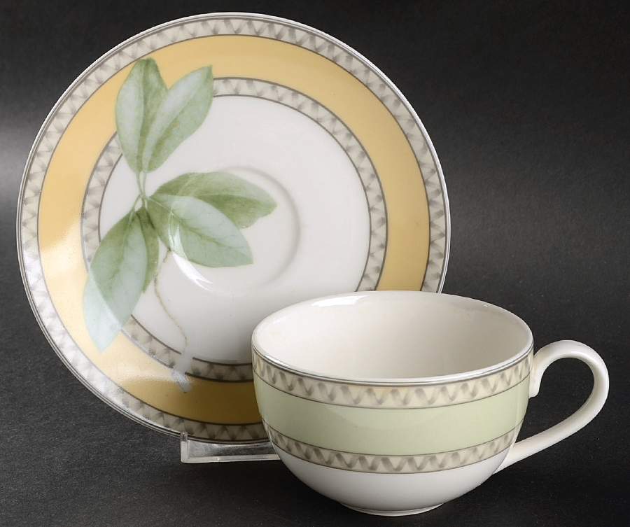 Chelsea Flat Cup & Saucer Set by 222 Fifth (PTS)-1