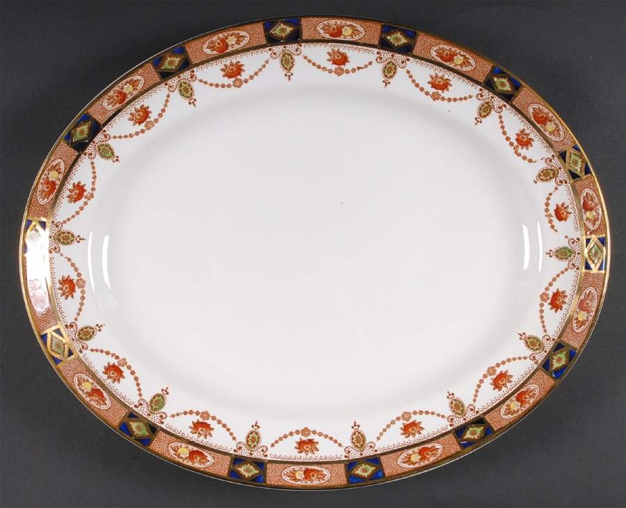 Alton 16" Oval Serving Platter by Arklow-1