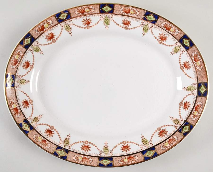 Alton 13" Oval Serving Platter by Arklow-1