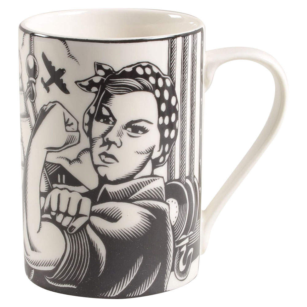 Slice of Life Rosie Mug by 222 Fifth (PTS)-1