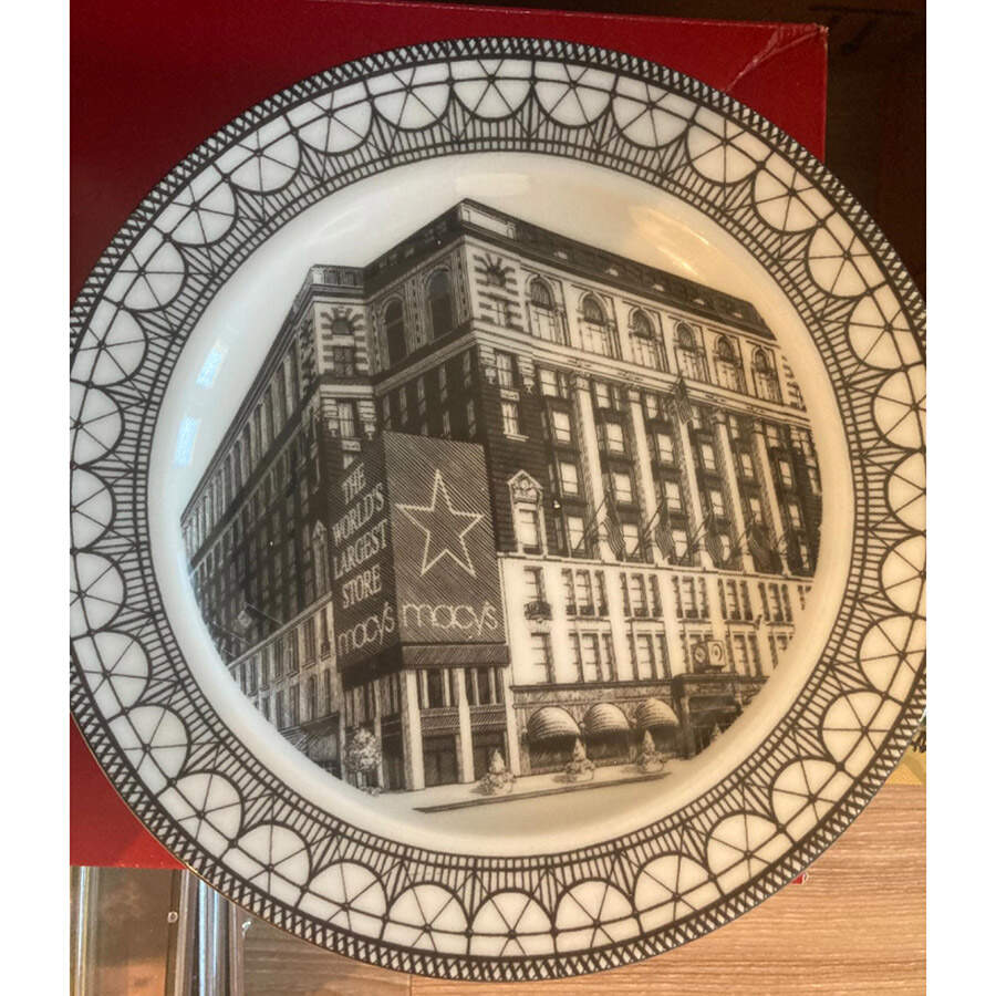 Slice of Life Macy's Herald Square Salad Plate by 222 Fifth (PTS)-1