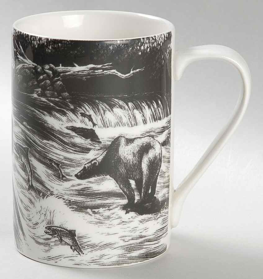 Slice of Life Salmon Run Mug by 222 Fifth (PTS)-1