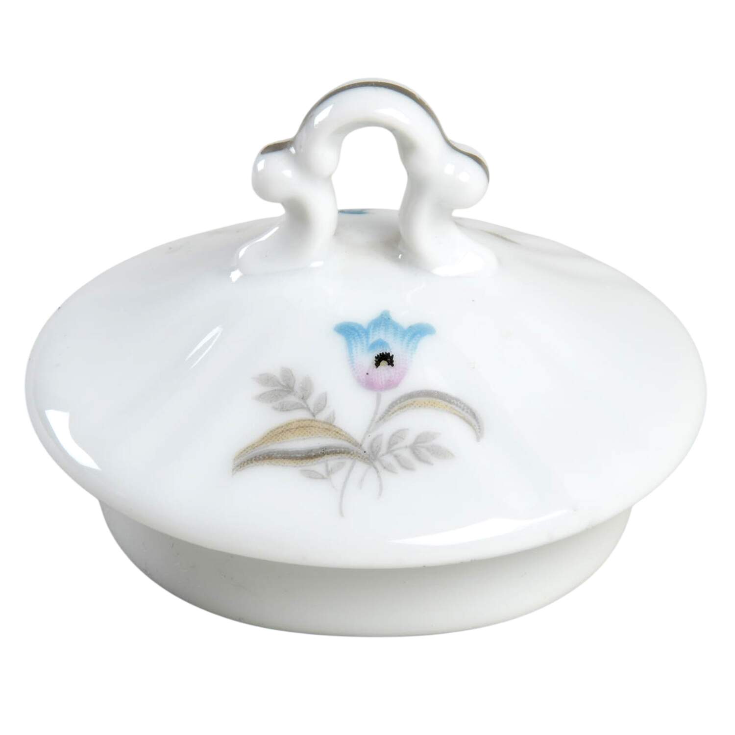 Blue Bell Lid for Sugar Bowl by Ark Crest-1