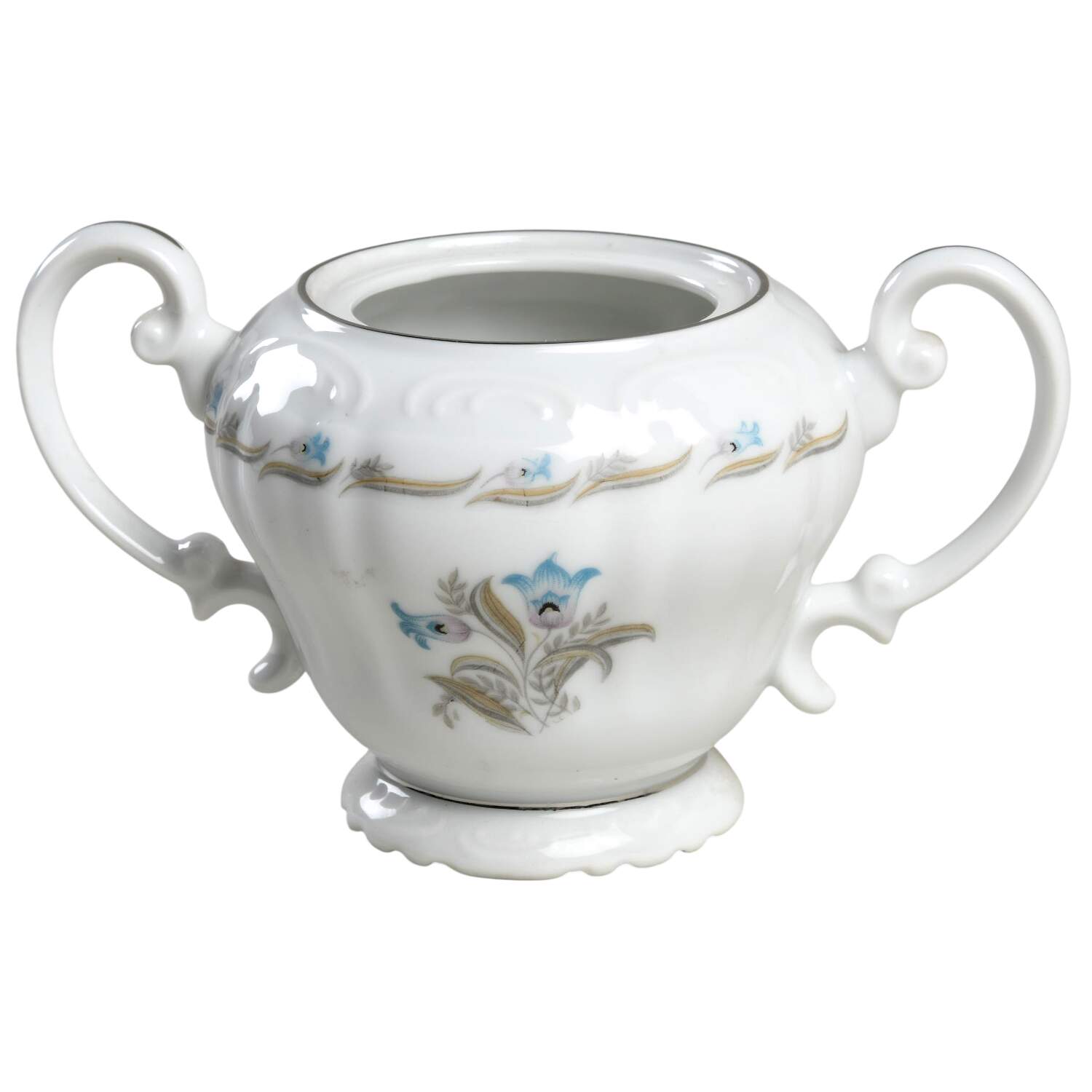 Blue Bell Sugar Bowl No Lid by Ark Crest-1