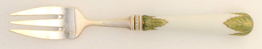 Green Leaf Individual Fish Fork by Anna Weatherley-1