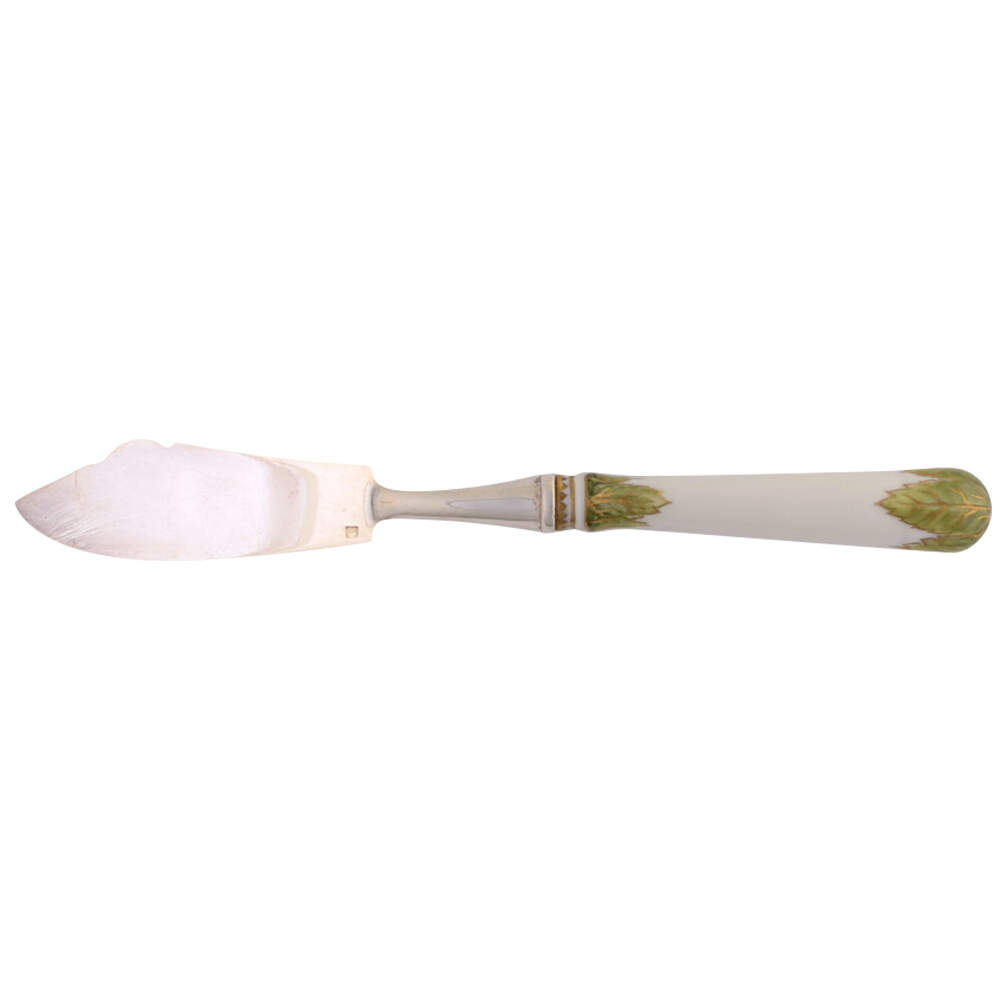 Green Leaf Individual Fish Knife by Anna Weatherley-1