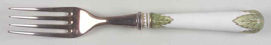 Green Leaf Individual Salad Fork by Anna Weatherley-1