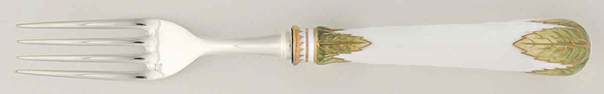 Green Leaf Dinner Fork (7 1/2" or Larger) by Anna Weatherley-1