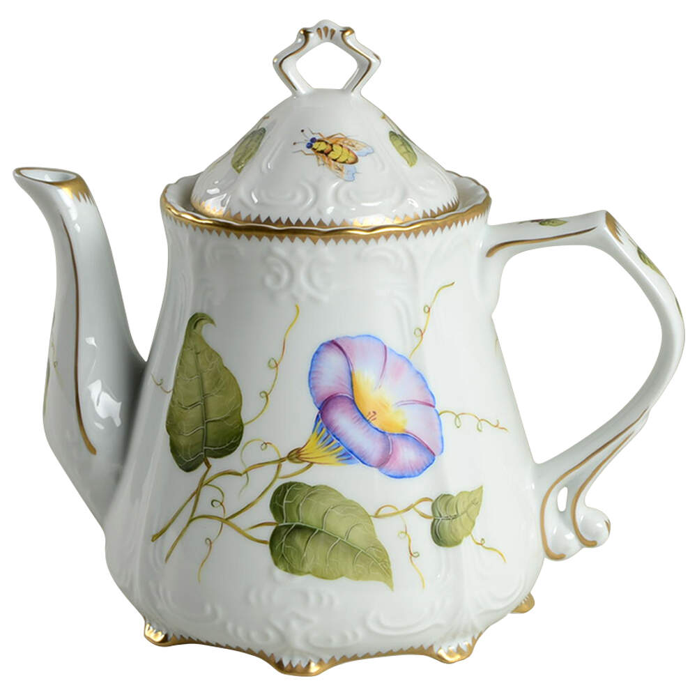 Morning Glory Teapot & Lid by Anna Weatherley-1