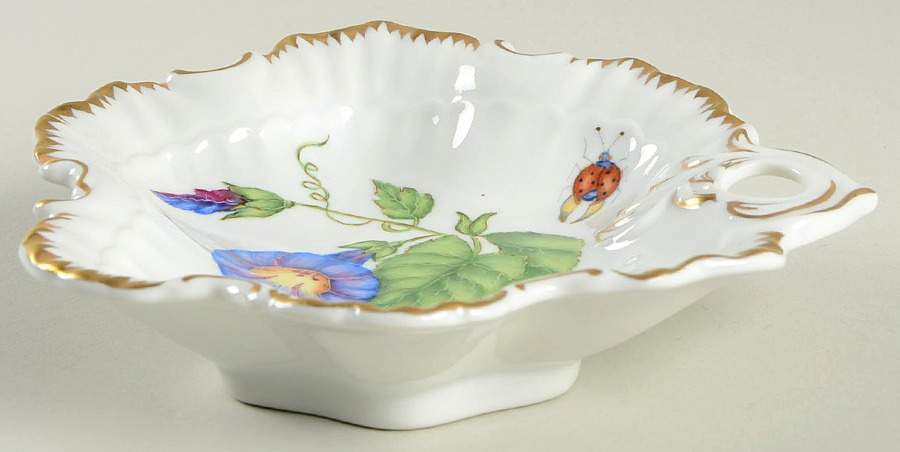 Morning Glory 6" Leaf Dish by Anna Weatherley-1