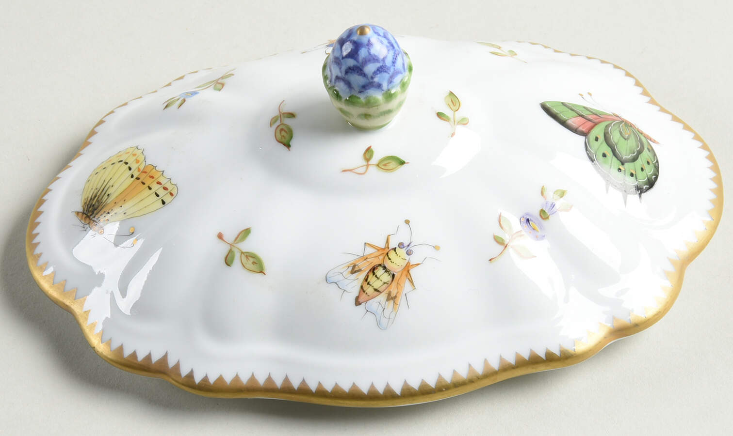 Budapest Spring Lid for Small Tureen by Anna Weatherley-1