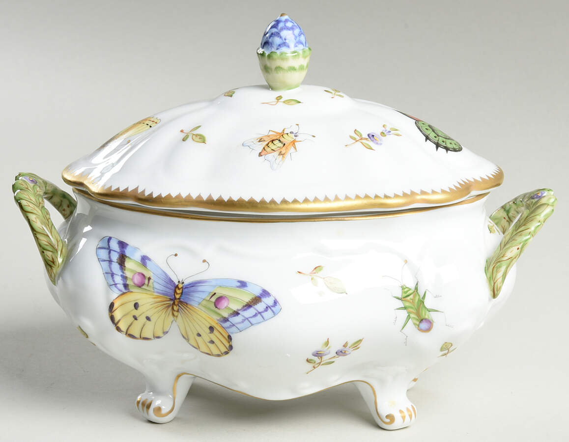 Budapest Spring Small Tureen & Lid by Anna Weatherley-1
