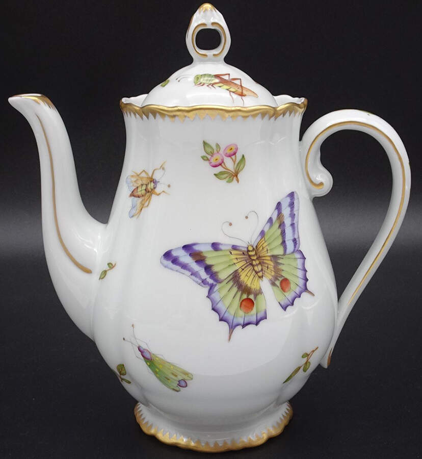 Budapest Spring Mini Coffee Pot & Lid by Anna Weatherley-1