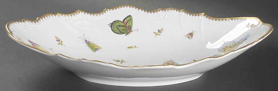 Budapest Spring 13" Oval Vegetable Bowl by Anna Weatherley-1