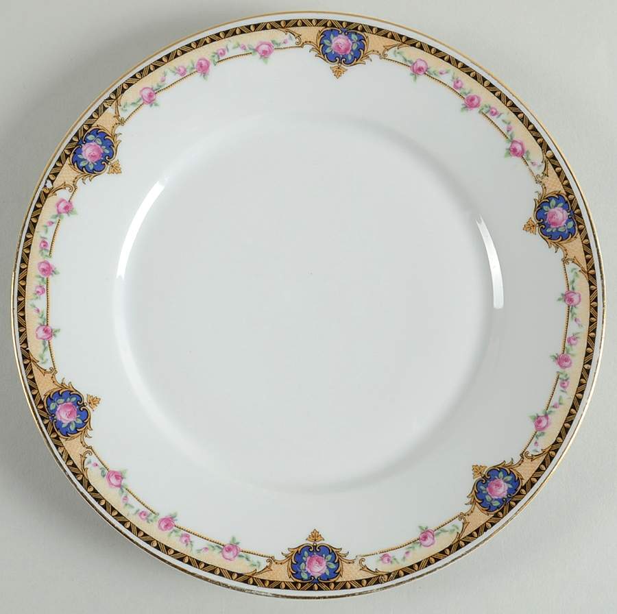 ALZ1 Dinner Plate by A Laufer (Czech)-1